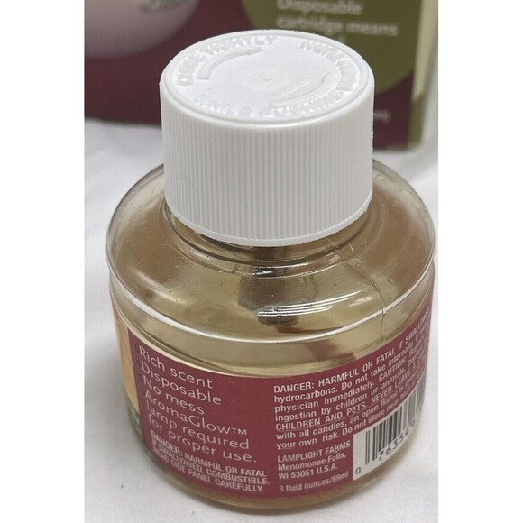 AromaGlow Home Fragrance Snowman Oil Lamp Holiday Living Fragrance Complete - Picture 12 of 16